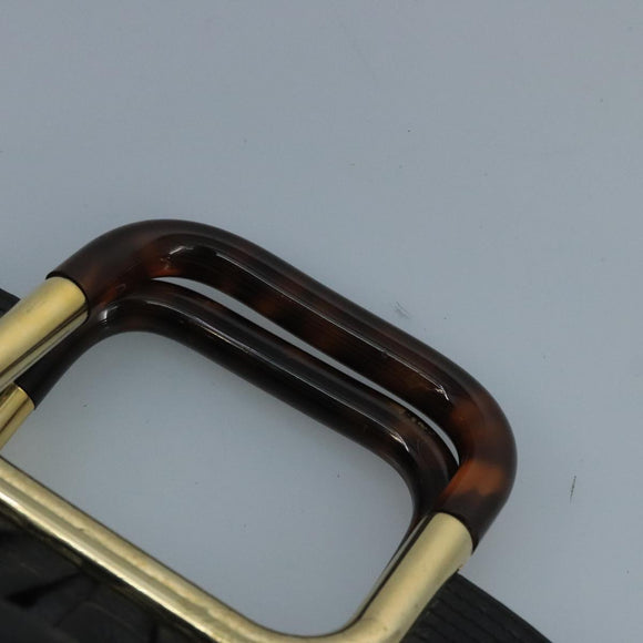 BALLY Hand Bag Patent leather Black Auth bs21553