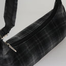 Salvatore Ferragamo Shoulder Bag Wool Gray Auth bs21555-6