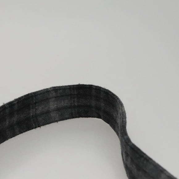 Salvatore Ferragamo Shoulder Bag Wool Gray Auth bs21555