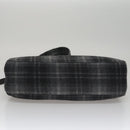 Salvatore Ferragamo Shoulder Bag Wool Gray Auth bs21555-5