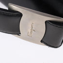 Salvatore Ferragamo Hand Bag Leather 2way Black Auth bs21557-9