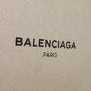 BALENCIAGA Clutch Bag Canvas Black White 420407 Auth bs21562-12