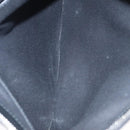 BALENCIAGA Clutch Bag Canvas Black White 420407 Auth bs21562-19