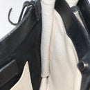 BALENCIAGA Shoulder Bag Canvas Leather White Black 339937 Auth bs21563-18