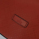 GUCCI Diamante Shoulder Bag Leather Orange Gold 354229 Auth bs21569-17