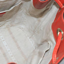 GUCCI Diamante Shoulder Bag Leather Orange Gold 354229 Auth bs21569-18