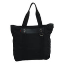 GUCCI Tote Bag Canvas Black 268175 Auth bs21570-1
