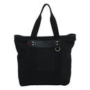 GUCCI Tote Bag Canvas Black 268175 Auth bs21570-2