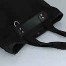 GUCCI Tote Bag Canvas Black 268175 Auth bs21570-6