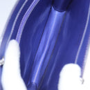 CHANEL Hologram Chain Shoulder Bag Vinyl Purple CC Auth bs21582-10