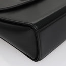 GIVENCHY Hand Bag Leather Black Auth bs21583-9