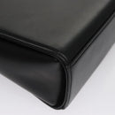 GIVENCHY Hand Bag Leather Black Auth bs21583-11