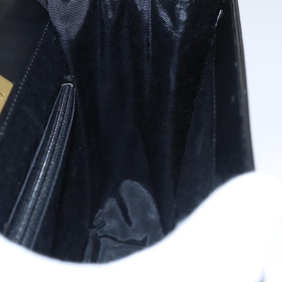 GIVENCHY Hand Bag Leather Black Auth bs21583