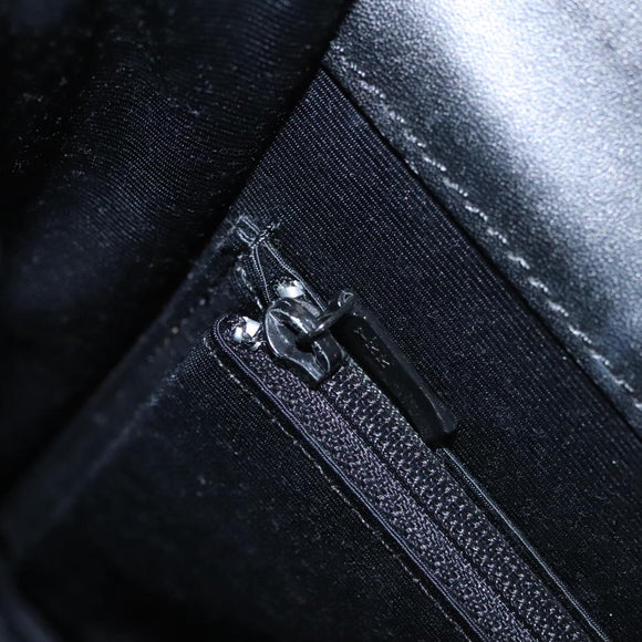 GIVENCHY Hand Bag Leather Black Auth bs21583