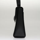 GIVENCHY Hand Bag Leather Black Auth bs21583-3