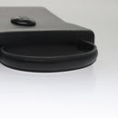 GIVENCHY Hand Bag Leather Black Auth bs21583-6