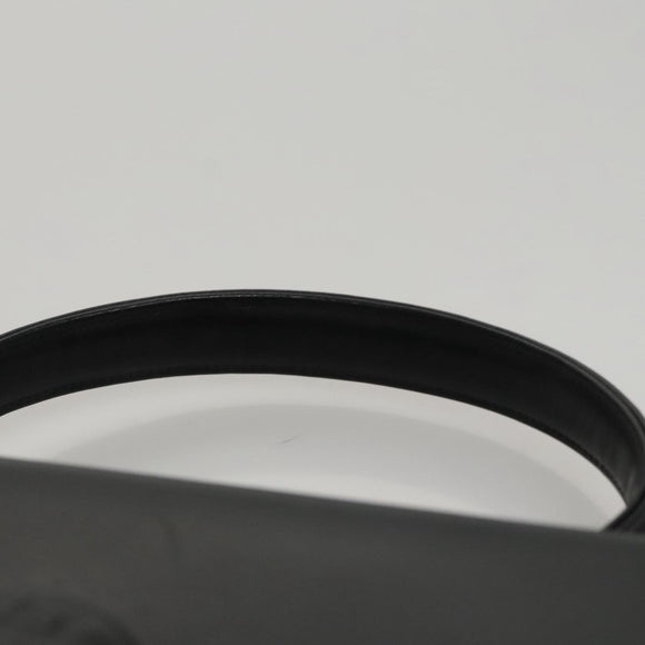 GIVENCHY Hand Bag Leather Black Auth bs21583