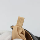 Chloe Chain Shoulder Bag Leather Black Gold Auth bs21588-12