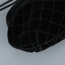 BALLY Chain Shoulder Bag Velor Black Auth bs21591-15