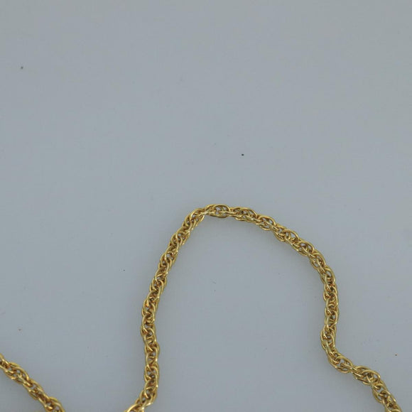 BALLY Chain Shoulder Bag Velor Black Auth bs21591