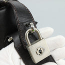 BALLY Shoulder Bag Leather Brown Auth bs21592-9