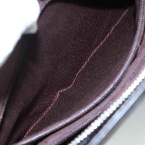 BALLY Shoulder Bag Leather Brown Auth bs21592