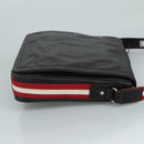 BALLY Shoulder Bag Leather Brown Auth bs21592-4