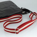 BALLY Shoulder Bag Leather Brown Auth bs21592-7