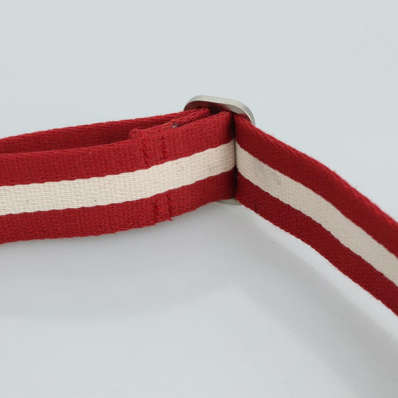 BALLY Shoulder Bag Leather Brown Auth bs21592