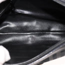 Burberrys Nova Check Clutch Bag Canvas Black Auth bs21593-9