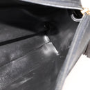 Burberrys Nova Check Clutch Bag Canvas Black Auth bs21593-10