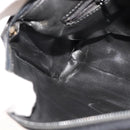 Burberrys Nova Check Clutch Bag Canvas Black Auth bs21593-11