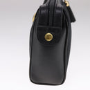 Burberrys Nova Check Clutch Bag Canvas Black Auth bs21593-4