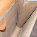 CELINE Macadam Canvas Hand Bag PVC Leather Brown Auth bs21604-20