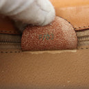 CELINE Macadam Canvas Hand Bag PVC Leather Brown Auth bs21604-12