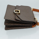 CELINE Macadam Canvas Hand Bag PVC Leather Brown Auth bs21604-4