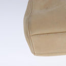 CELINE Shoulder Bag Leather Beige Auth bs21606-15