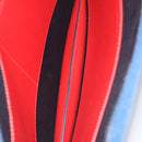 Christian Louboutin Hand Bag Leather Blue Auth bs21607-11