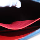 Christian Louboutin Hand Bag Leather Blue Auth bs21607-20