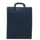 Christian Louboutin Hand Bag Leather Blue Auth bs21607-13