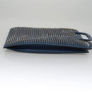 Christian Louboutin Hand Bag Leather Blue Auth bs21607-4