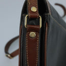 BALLY Shoulder Bag Leather Black Auth bs21629-10
