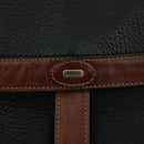 BALLY Shoulder Bag Leather Black Auth bs21629-17