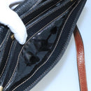 BALLY Shoulder Bag Leather Black Auth bs21629-12