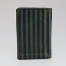 GIVENCHY Key Case Billfold Leather 4Set Navy Black Auth bs21638-11