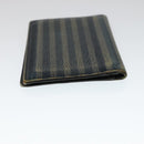 GIVENCHY Key Case Billfold Leather 4Set Navy Black Auth bs21638-12