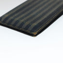 GIVENCHY Key Case Billfold Leather 4 Set Navy Black Auth bs21638-14