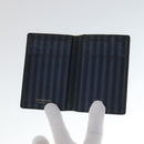 GIVENCHY Key Case Billfold Leather 4Set Navy Black Auth bs21638-15