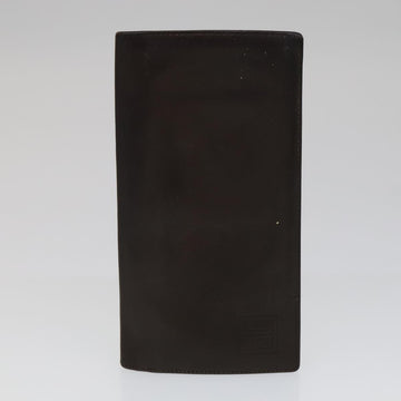 GIVENCHY Key Case Billfold Leather 4Set Navy Black Auth bs21638 - 0