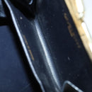GIVENCHY Key Case Billfold Leather 4 Set Navy Black Auth bs21638-23